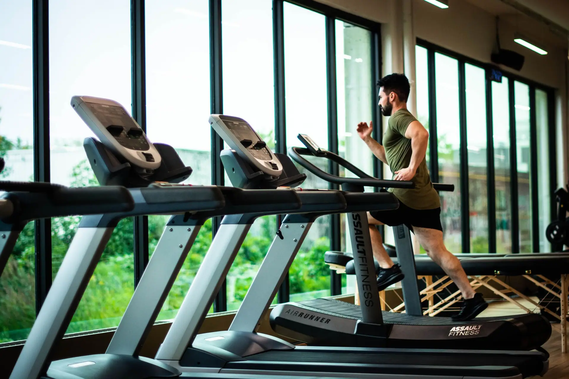 Training floor at Bee Fit Health Club